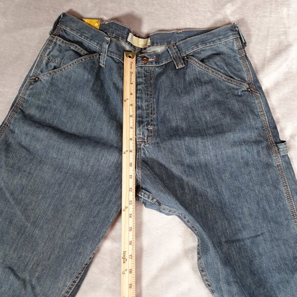 Vintage Lee Carpenter Dungarees Jeans Mens 38x32 Skater Grunge Y2K NEW - Picture 11 of 11